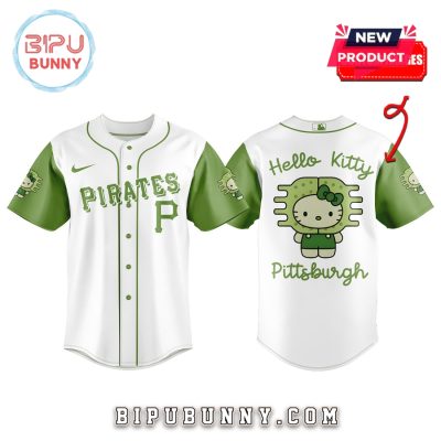 Pittsburgh Pirates x 32 Algae Hello Kitty Baseball Jersey