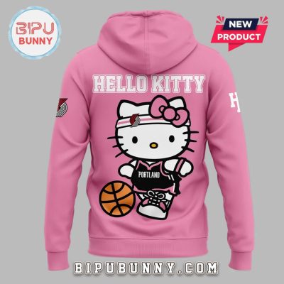 Portland Trail Blazers x Hello Kitty Pink Hoodie