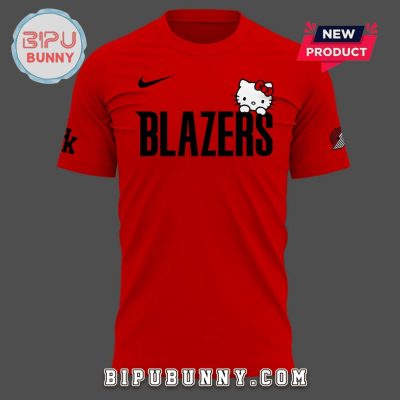 Portland Trail Blazers x Hello Kitty Red Hoodie