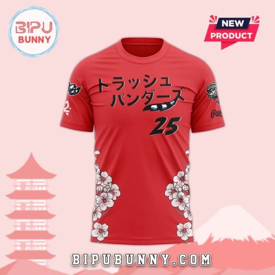 Rocket City Trash Pandas 2025 Japanese Anime Night Hoodie