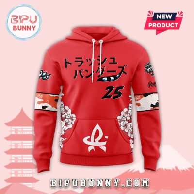Rocket City Trash Pandas 2025 Japanese Anime Night Hoodie