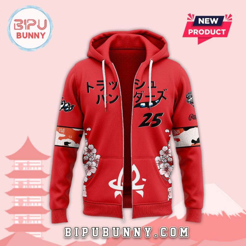 Rocket City Trash Pandas 2025 Japanese Anime Night Hoodie