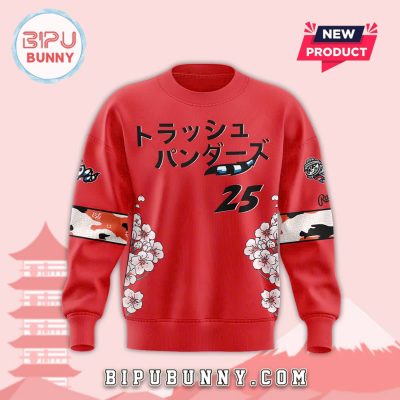 Rocket City Trash Pandas 2025 Japanese Anime Night Hoodie