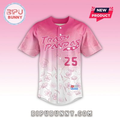 Rocket City Trash Pandas 2025 Morther’s Day Baseball Jersey