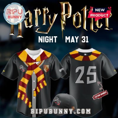 Rocket City Trash Pandas x Harry Potter Baseball Jersey