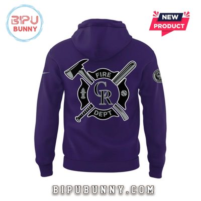 Rockies Baseball x Firefighter Appreciation Night Hoodie And Pants
