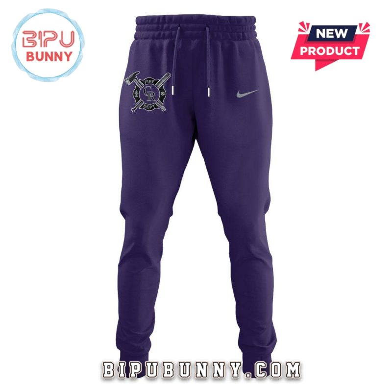 Rockies Baseball x Firefighter Appreciation Night Hoodie And Pants
