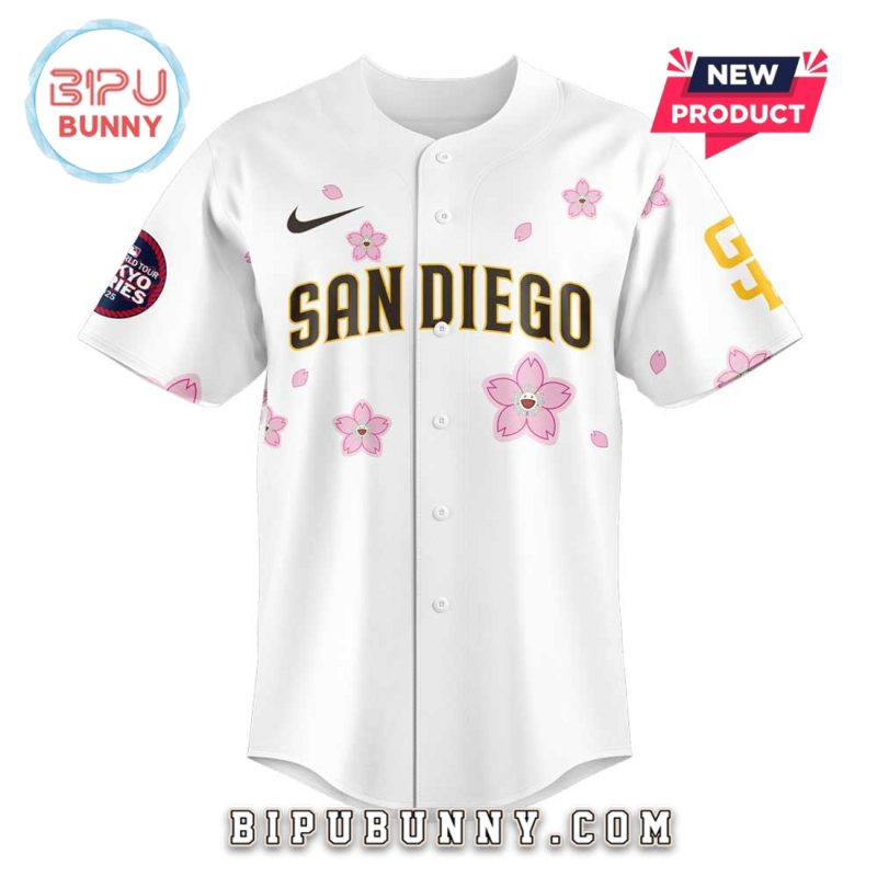 San Diego Padres 2025 MLB Tokyo Series Baseball Jersey