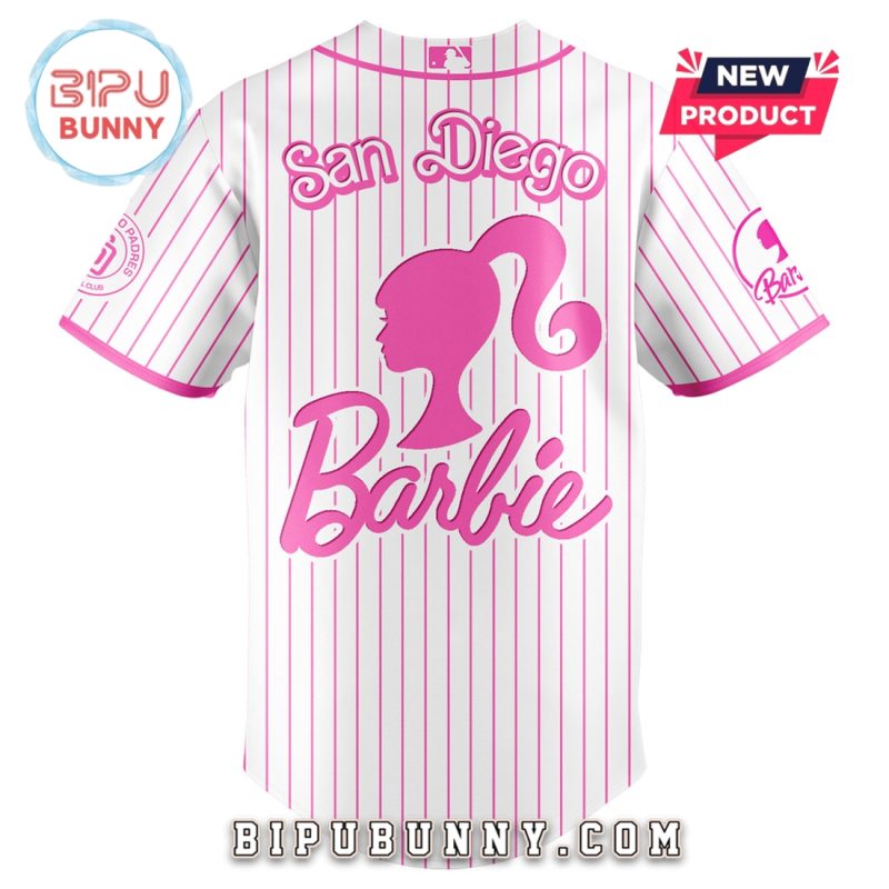 San Diego Padres MLB x Barbie Night Game Baseball Jersey