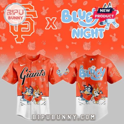 San Francisco Giants 2025 Bluey Night Baseball Jersey