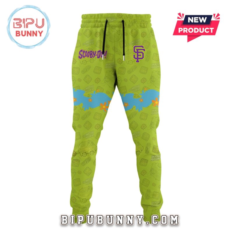 San Francisco Giants MLB x Scooby Doo Hoodie And Pants