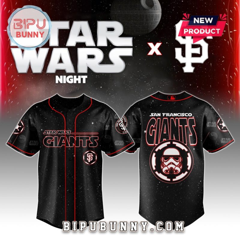 San Francisco Giants MLB x Star Wars Night 2025 Baseball Jersey