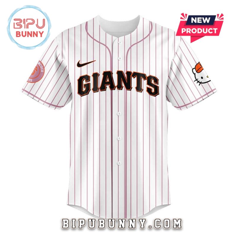 San Francisco Giants x Hello Kitty Night Game Baseball Jersey