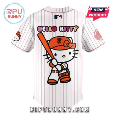 San Francisco Giants x Hello Kitty Night Game Baseball Jersey