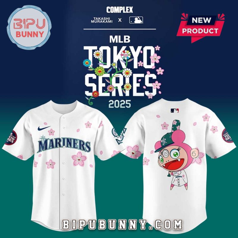 Seattle Mariners 2025 MLB Tokyo Series Baseball Jersey