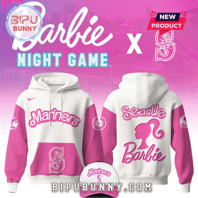 Seattle Mariners MLB x Barbie Night Game Hoodie And Pants
