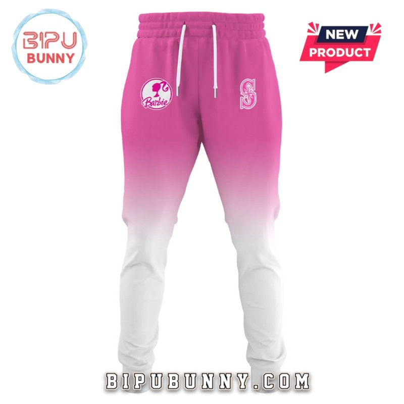 Seattle Mariners MLB x Barbie Night Game Hoodie And Pants