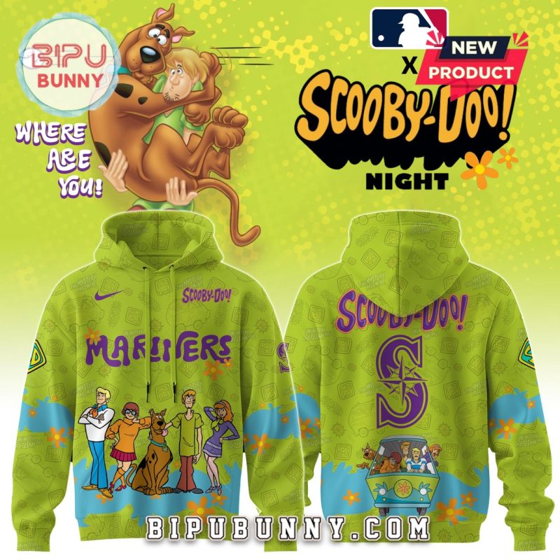 Seattle Mariners MLB x Scooby Doo Hoodie And Pants