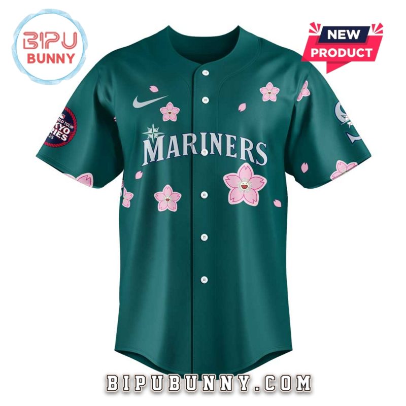 Seattle Mariners Takashi Murakami Tokyo Series Baseball Jersey