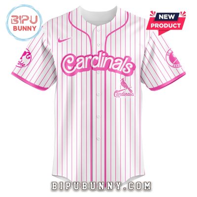 St.Louis Cardinals MLB x Barbie Night Game Baseball Jersey