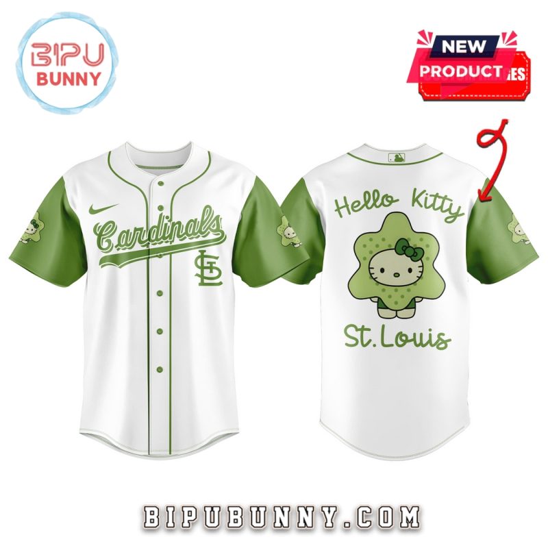 St.Louis Cardinals x 32 Algae Hello Kitty Baseball Jersey
