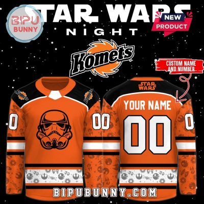 Star Wars Night 2025 Fort Wayne Komets Hockey Jersey