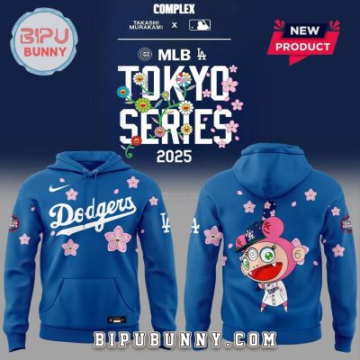 Takashi Murakami x Dodgers Tokyo Series Navy Hoodie