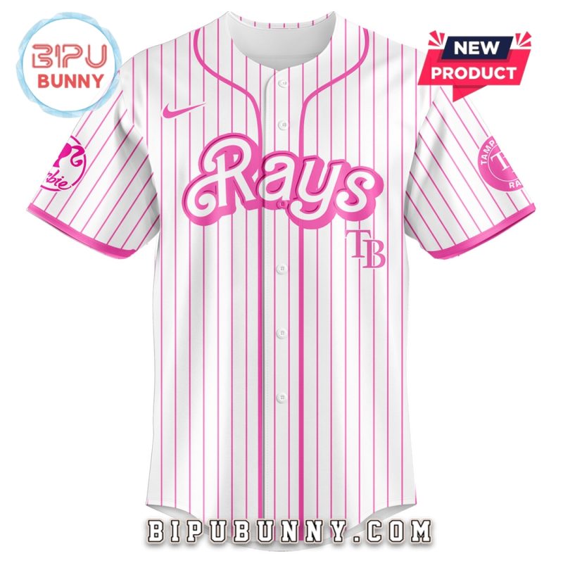 Tampa Bay Rays MLB x Barbie Night Game Baseball Jersey