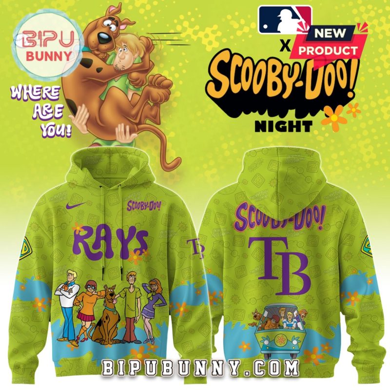 Tampa Bay Rays MLB x Scooby Doo Hoodie And Pants