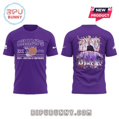 TCU Horned Frogs Big 12 Basketball Champions Hoodie