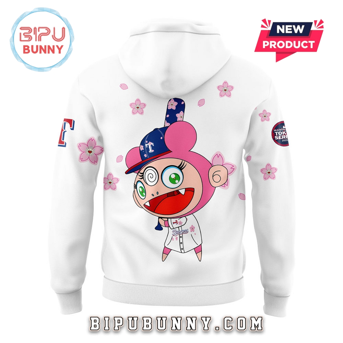 Texas Rangers 2025 MLB Tokyo Series Hoodie Texas Rangers 2025 MLB Tokyo Series Hoodie