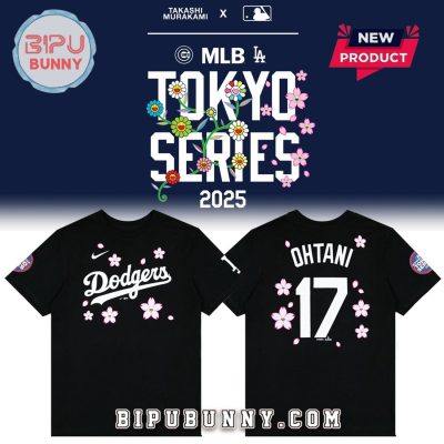 Tokyo Series 2025 Ohtani Black Shirt