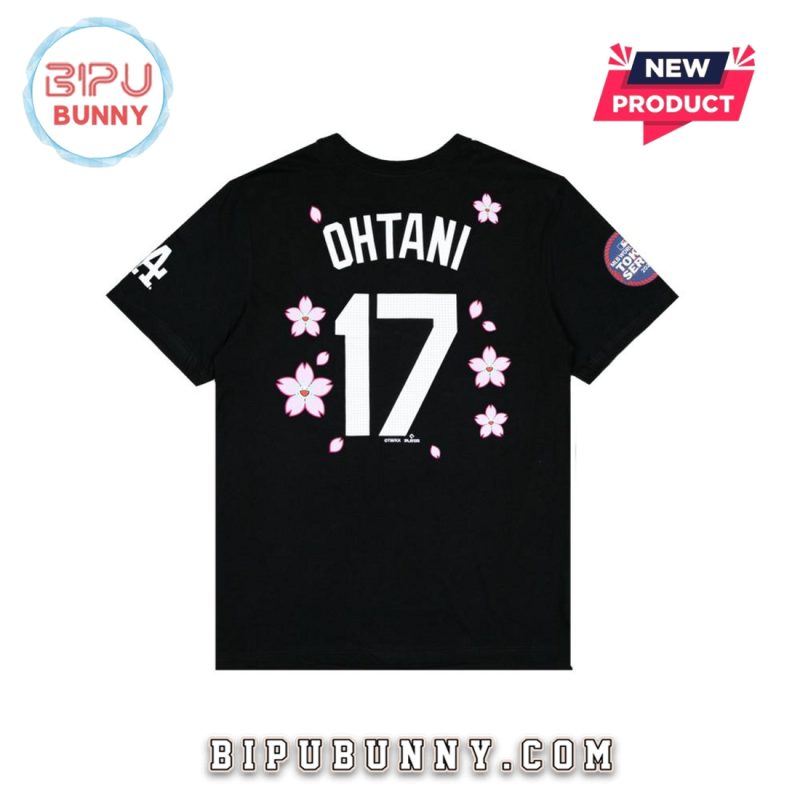 Tokyo Series 2025 Ohtani Black Shirt