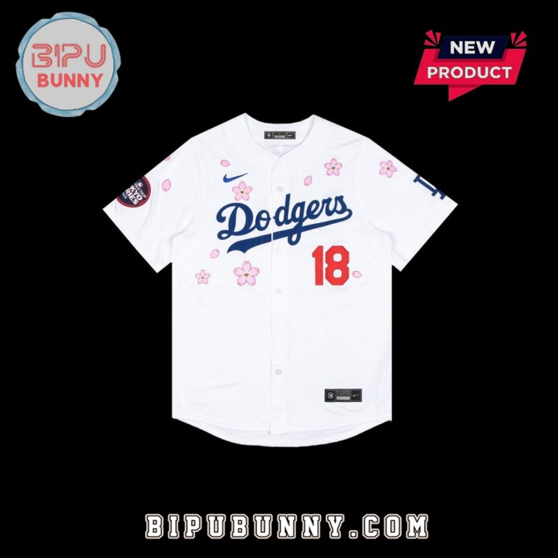 Tokyo Series 2025 Yamamoto Dodgers Baseball Jersey