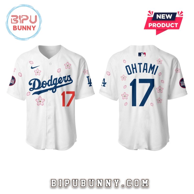 Tokyo Series LA Dodgers x Ohtani Baseball Jersey