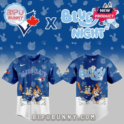 Toronto Blue Jays 2025 Bluey Night Baseball Jersey