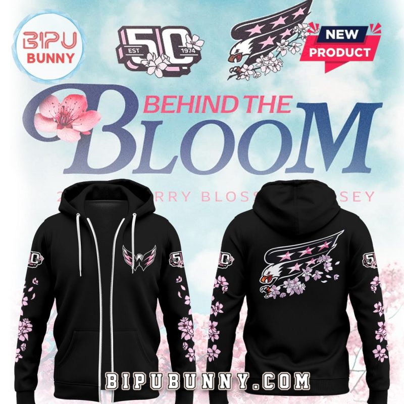 Washington Capitals Behind The Bloom Hoodie And Pants