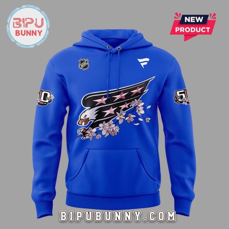 Washington Capitals Behind The Blossom Nike Hoodie
