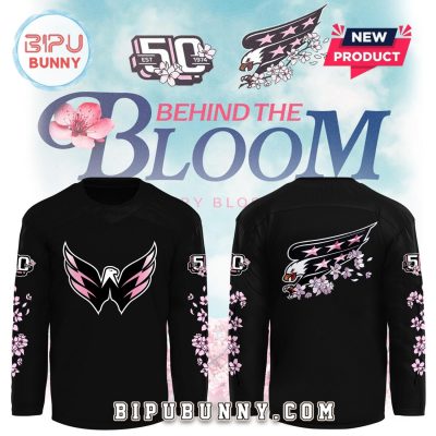 Washington Capitals Cherry Bloom 2025 Hockey Jersey