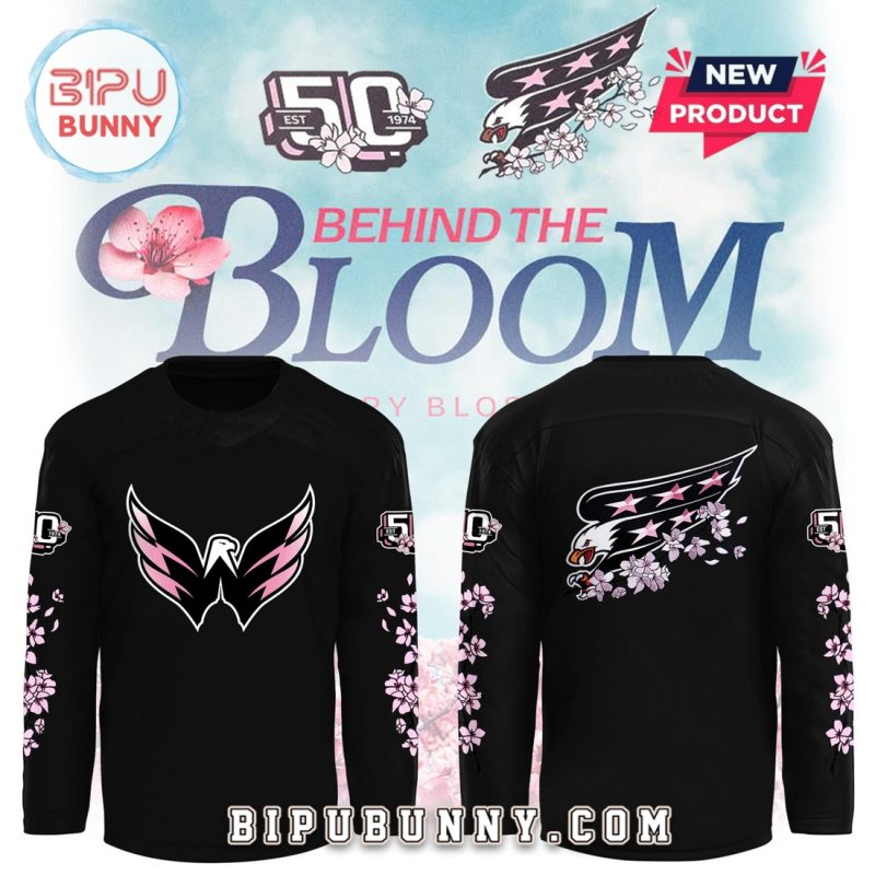 Washington Capitals Cherry Bloom 2025 Hockey Jersey
