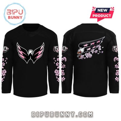 Washington Capitals Cherry Bloom 2025 Hockey Jersey