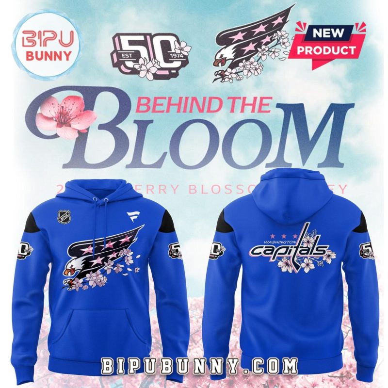 Washington Capitals Cherry Bloom 2025 Hoodie