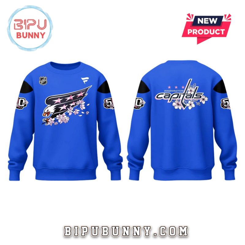 Washington Capitals Cherry Bloom 2025 Hoodie