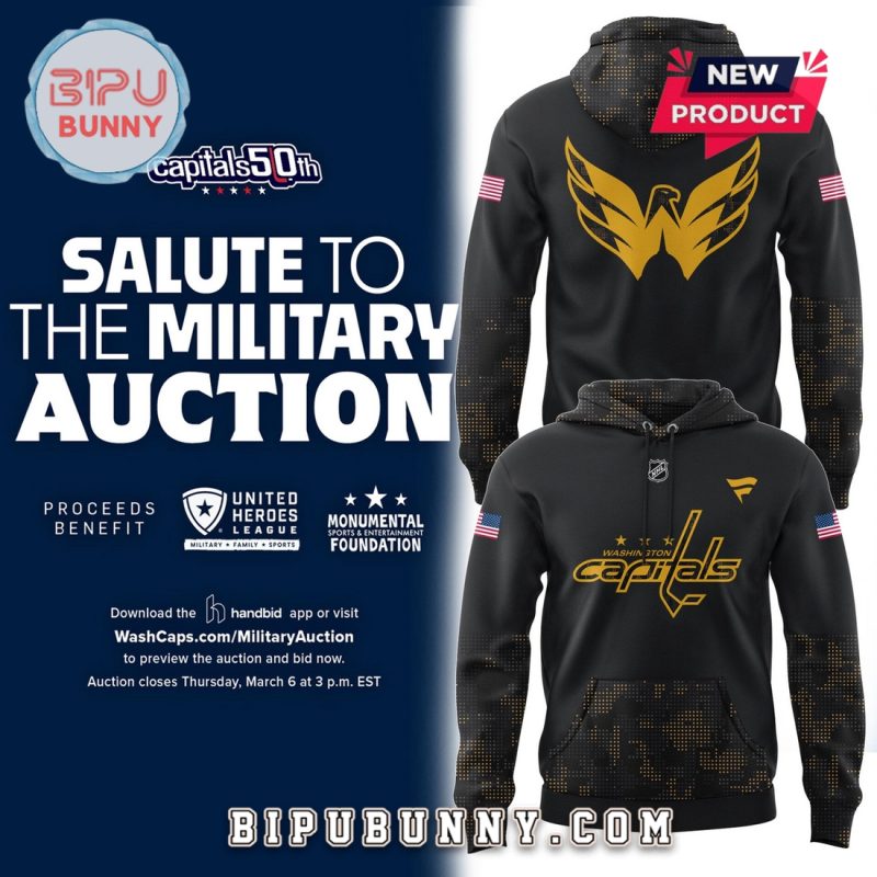 Washington Capitals Salute to Military Hoodie And Pants