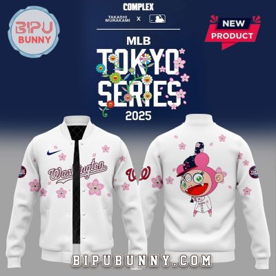 Washington Nationals 2025 MLB Tokyo Series Baseball Jacket