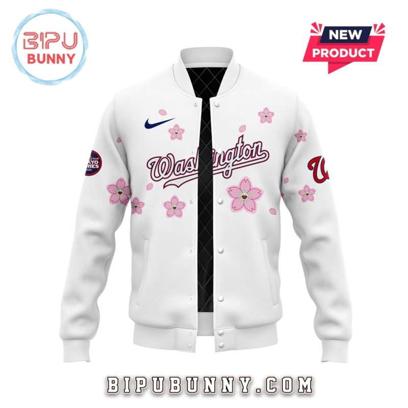 Washington Nationals 2025 MLB Tokyo Series Baseball Jacket
