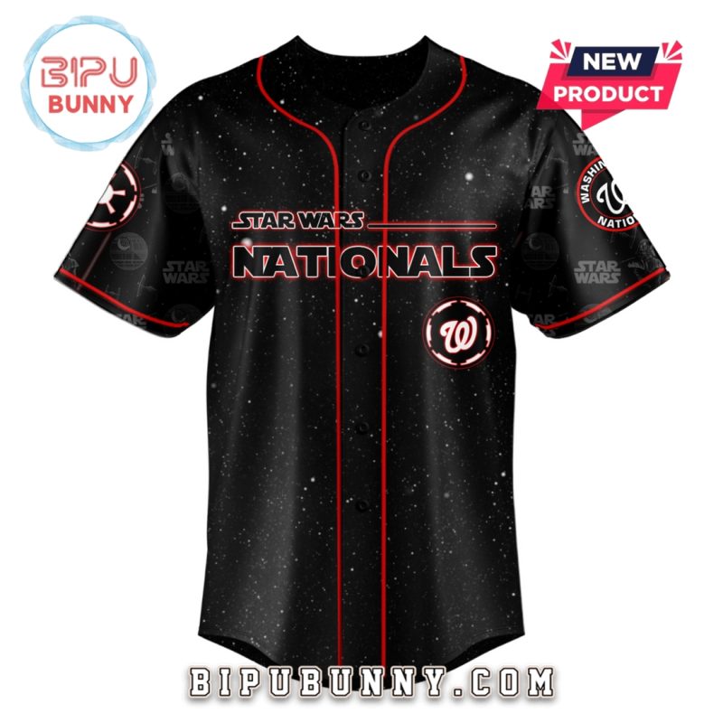 Washington Nationals MLB x Star Wars Night 2025 Baseball Jersey