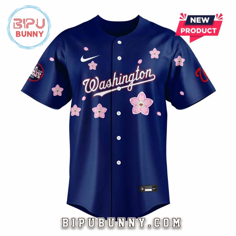 Washington Nationals Takashi Murakami Tokyo Series Baseball Jersey