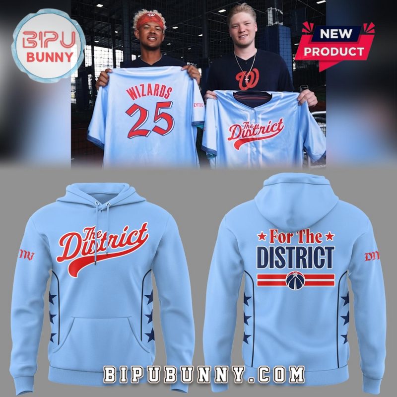Washington Wizards Basketball City Edition Hoodie