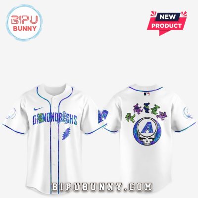 Arizona Diamondbacks 2025 Grateful Dead Night Baseball Jersey